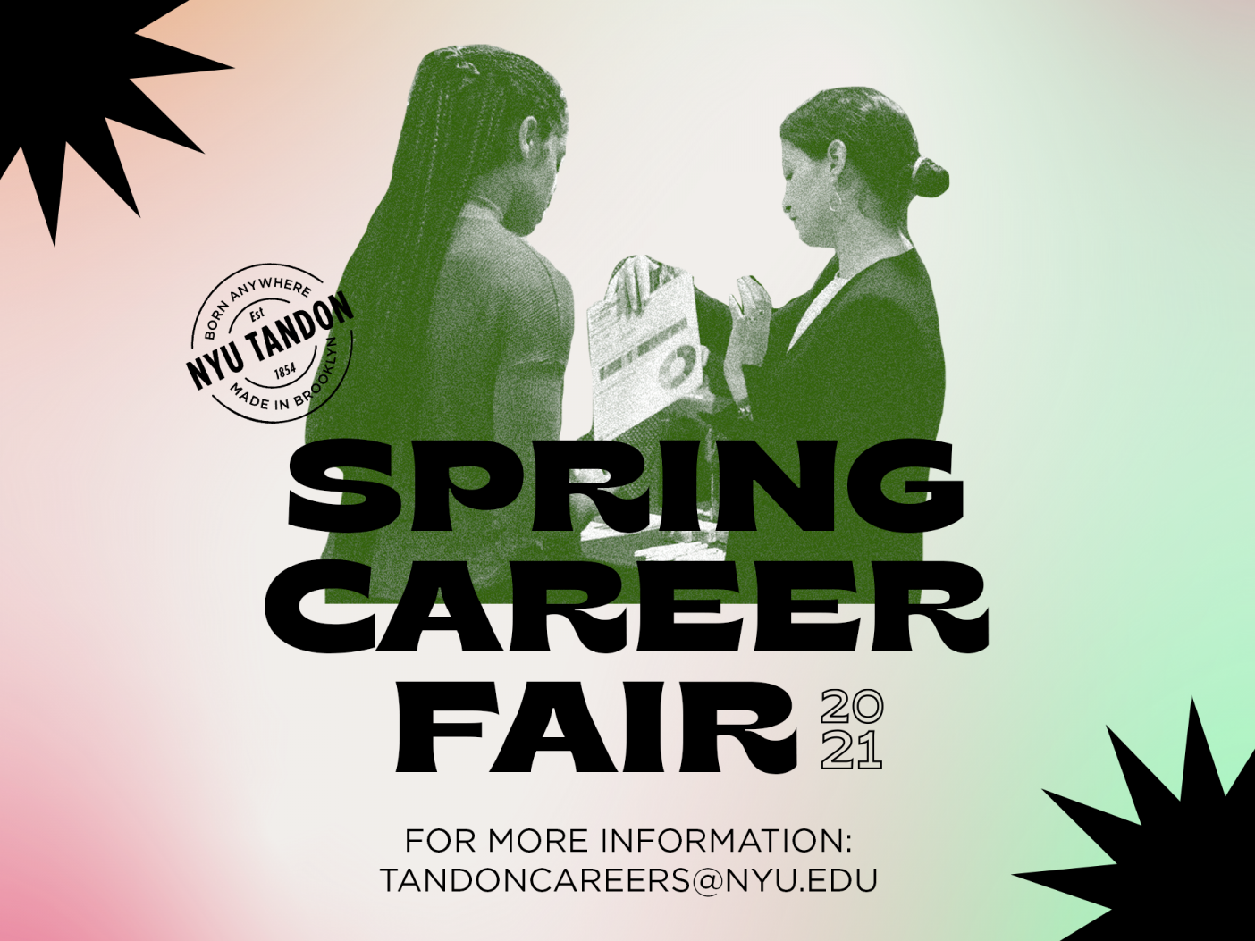 Spring 2021 Virtual Career Fair NYU Tandon School of Engineering